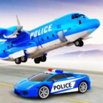 police truck transport game android application logo